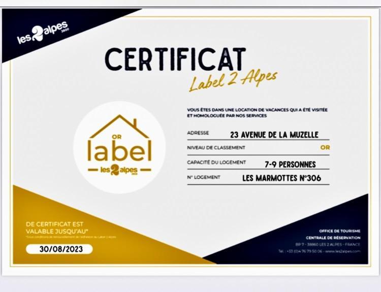 Label Or Appartement Spacieux Proximite Pistes Les Deux Alpes Exterior foto